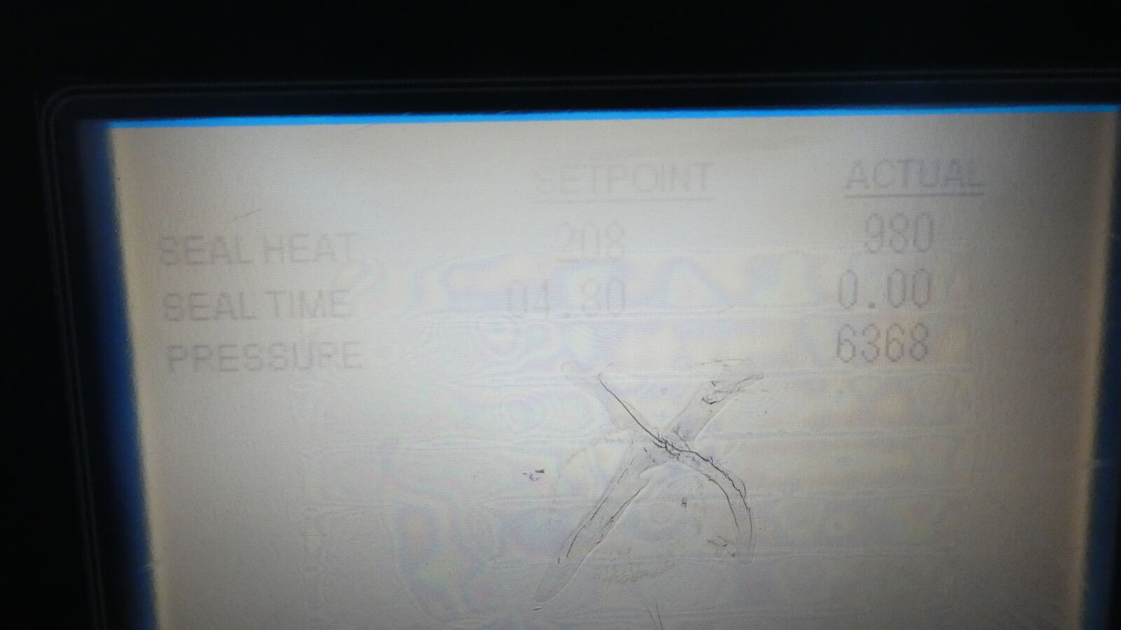 Used Sencorp White Blister Pack MD 2420 Tray Sealer