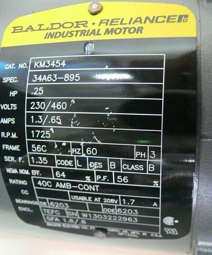 Used Cleveland FRG-1 Top Mount Mixer w/ Baldor 1/4 HP Motor KM3454