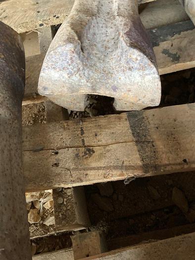 Used 5-5/8” diameter x approx.. 12-1/2” length Cable Tool Drilling Chisel Bit