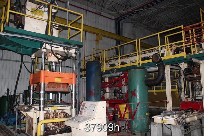 Used Kamyr 136" Cylinder Type Wetlap Machine #37909