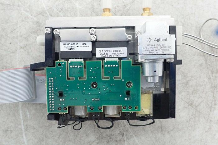Used Agilent G1544-60710 S/SL Purge Medium 250psig Max Inlet Pressure EPC