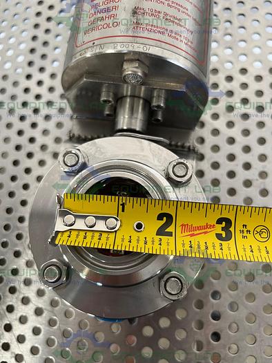 Used Inoxia  V9460-0040002 DN-1 1/2"  Butterfly Valve 316L