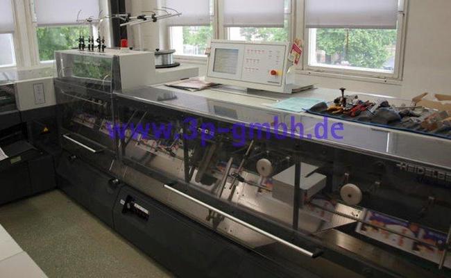 Used Heidelberg Stahl Stitchmaster ST 450 saddle stitcher 2007