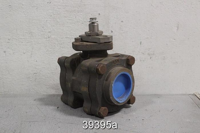 Unused Neles Jamesbury 2" Series 4000 Manual Ball Valve, IMO-203, 2 4B 2236 MT 1 #39395