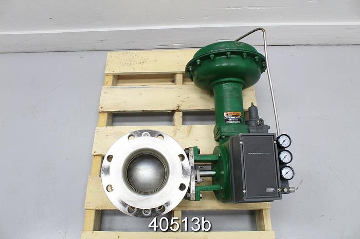 Used Fisher V150 6" Vee-Ball Valve #40513