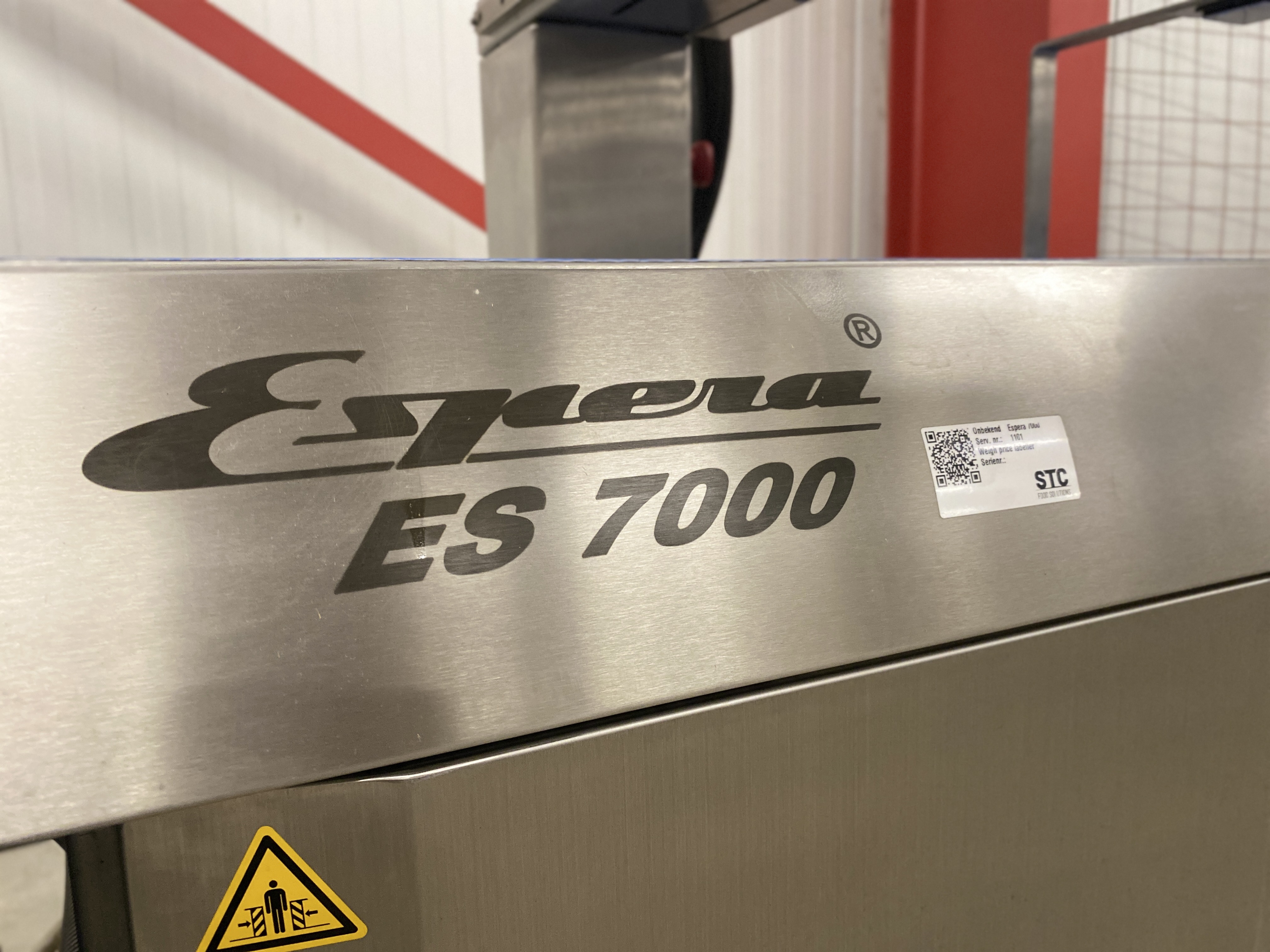 Refurbished 2020 Espera ES7000 weigh price labeler, top and bottom