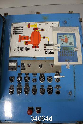 Used Fiberprep Diabolo I Stainless Steel Casing #34064