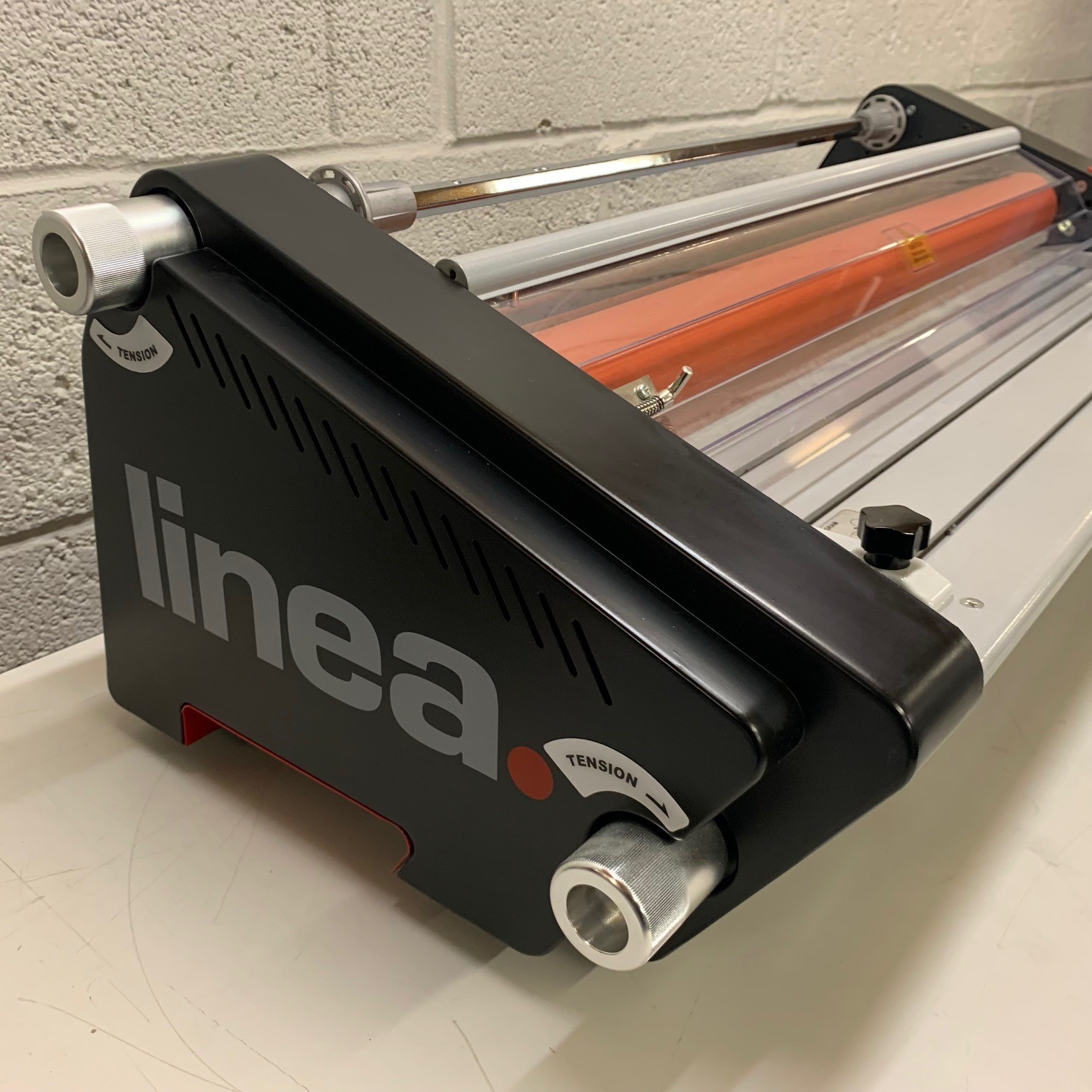 Refurbished Linea DH-650 A1 Hot Roll-Fed Laminator - Black Edition