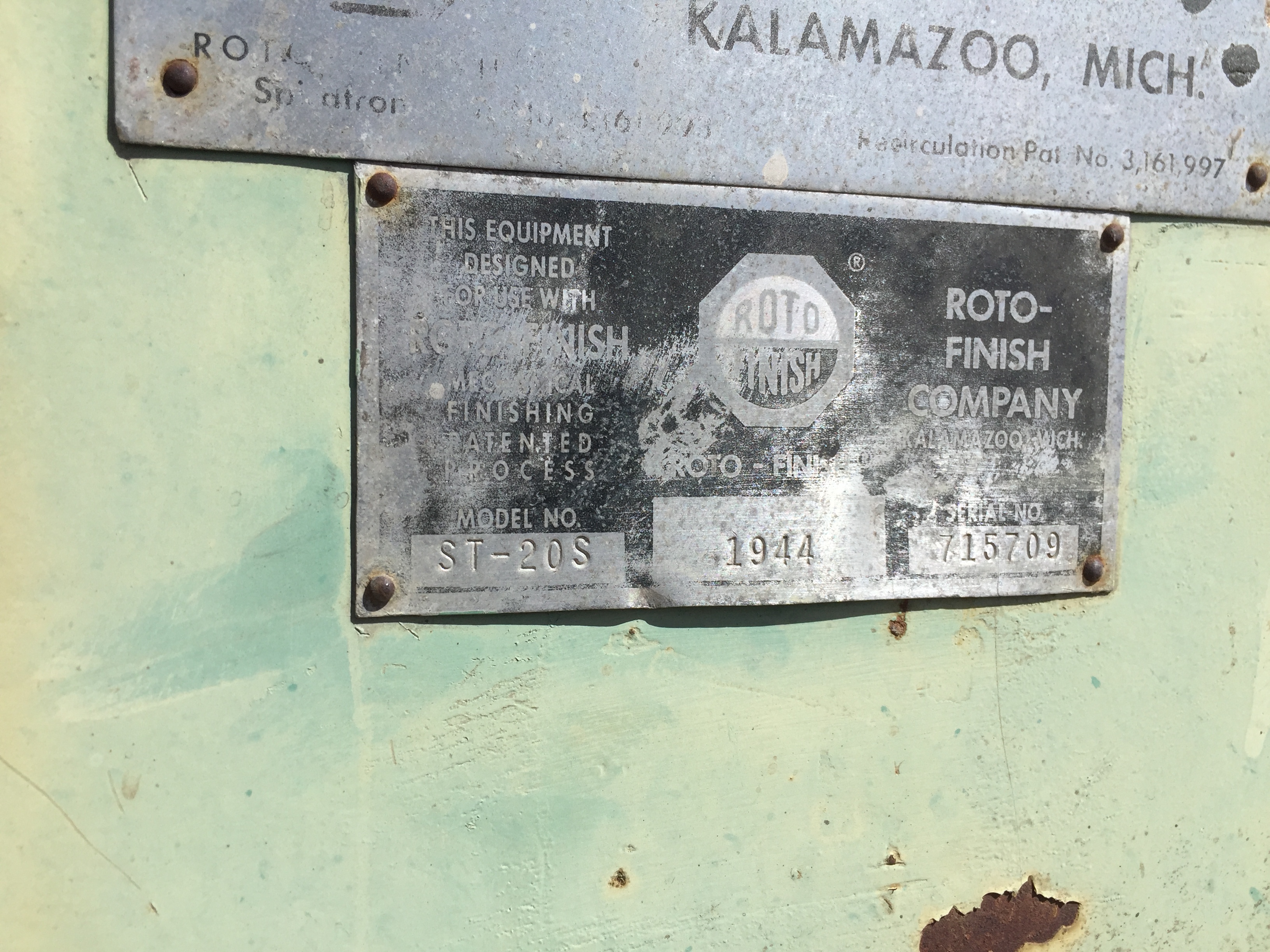 Used Roto-Finish ST-20S