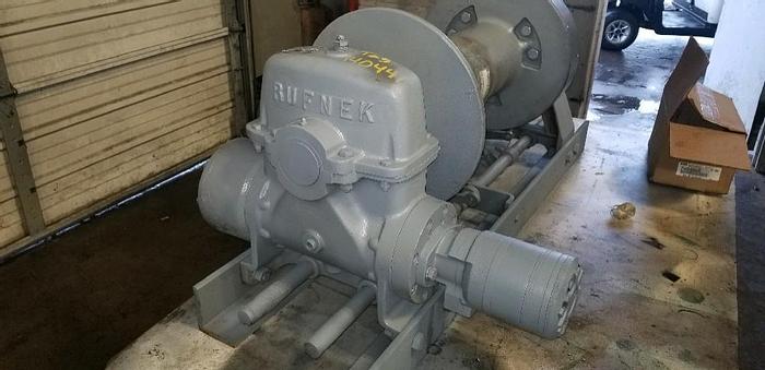 Used NEW SURPLUS TULSA RUFNEK MOD# RN30WH-RFO #30,000
HYDRAULIC WINCH