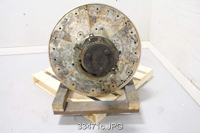 Used Sprout Waldron R34EMA Refiner Shaft and Rotating Head Assembly #33471
