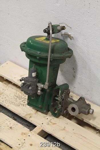 Used Fisher 1" V200 Control Valve, Stainless Steel Body #23912