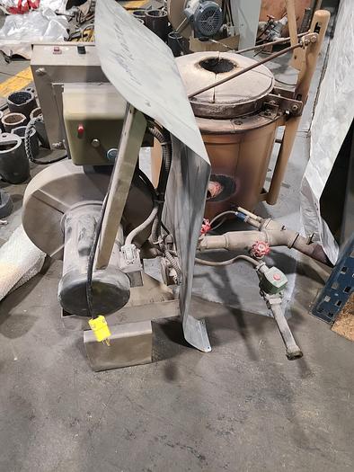 Used Speedy Melt Gas Fired Metal Melting Furnace with Accessories