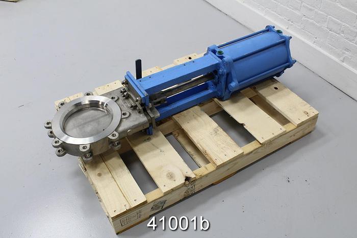 Used Velan 8" Air Operated Knife Gate Valve #41001