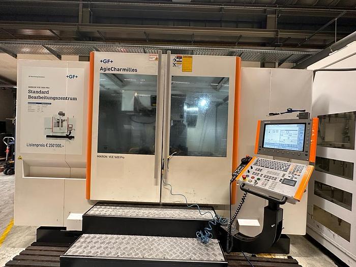 Gebraucht 2014 Mikron VCE1600Pro