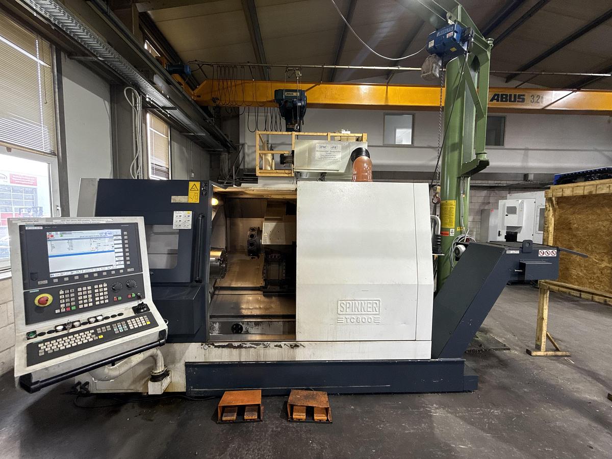 Gebraucht Drehmaschine Spinner TC800-110MCY