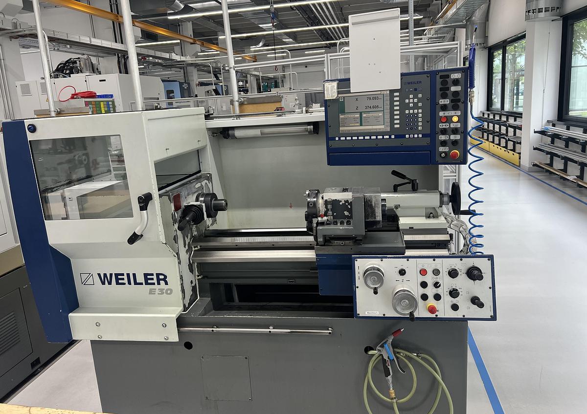 Gebraucht Drehbank Weiler E30