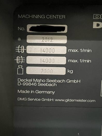 Gebraucht Bearbeitungszentrum Deckel Maho DMU70 
