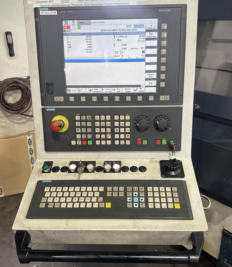 Gebraucht Drehmaschine Spinner TC800-110MCY