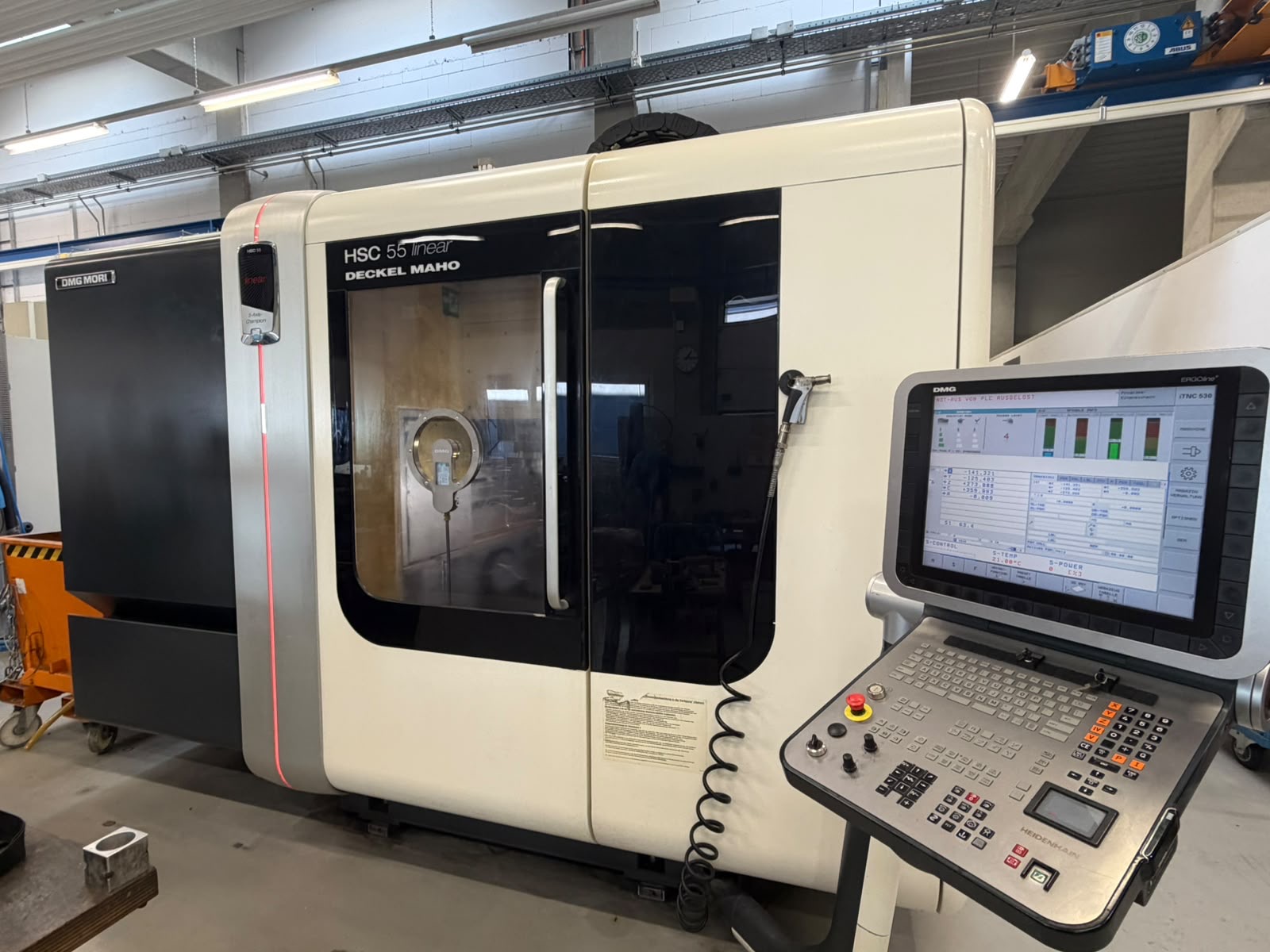 Bearbeitungszentrum DMG MORI HSC55linear