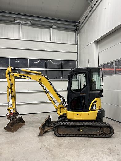 Gebraucht Minibagger Komatsu PC35MR-3