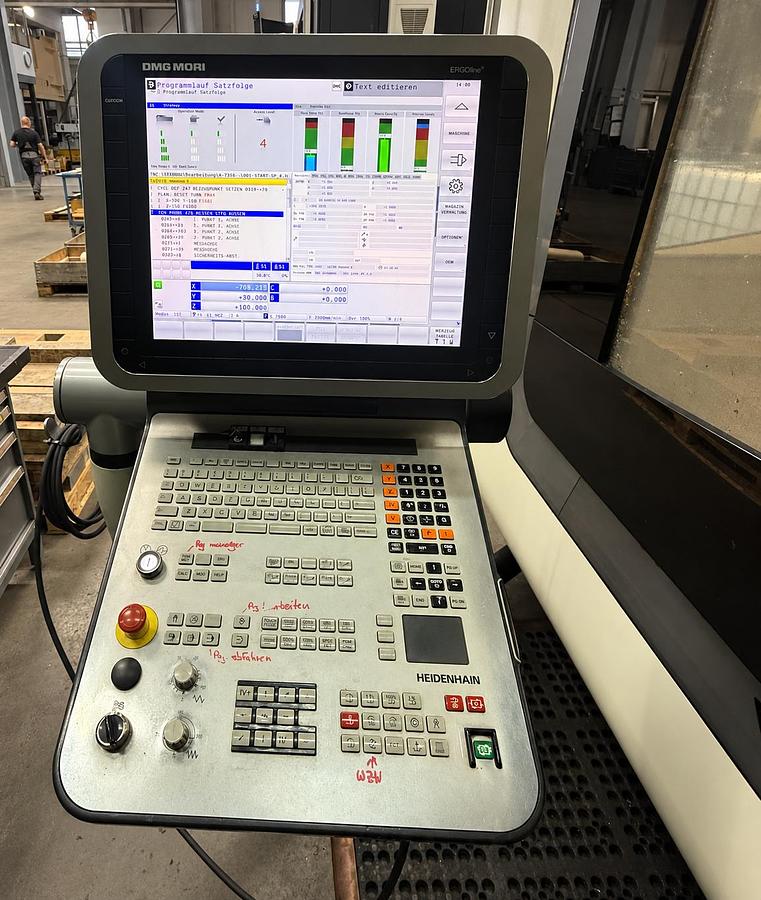 Gebraucht Bearbeitungszentrum DMG MORI DMU90P duoBLOCK