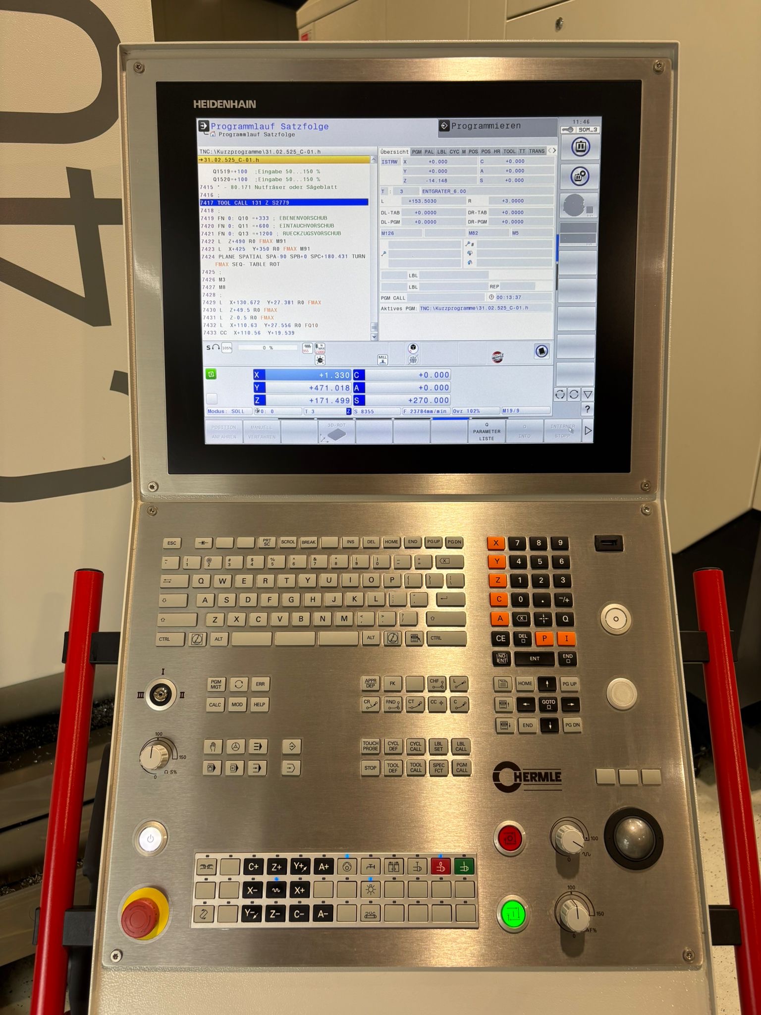 Gebraucht Bearbeitungszentrum Hermle C400U