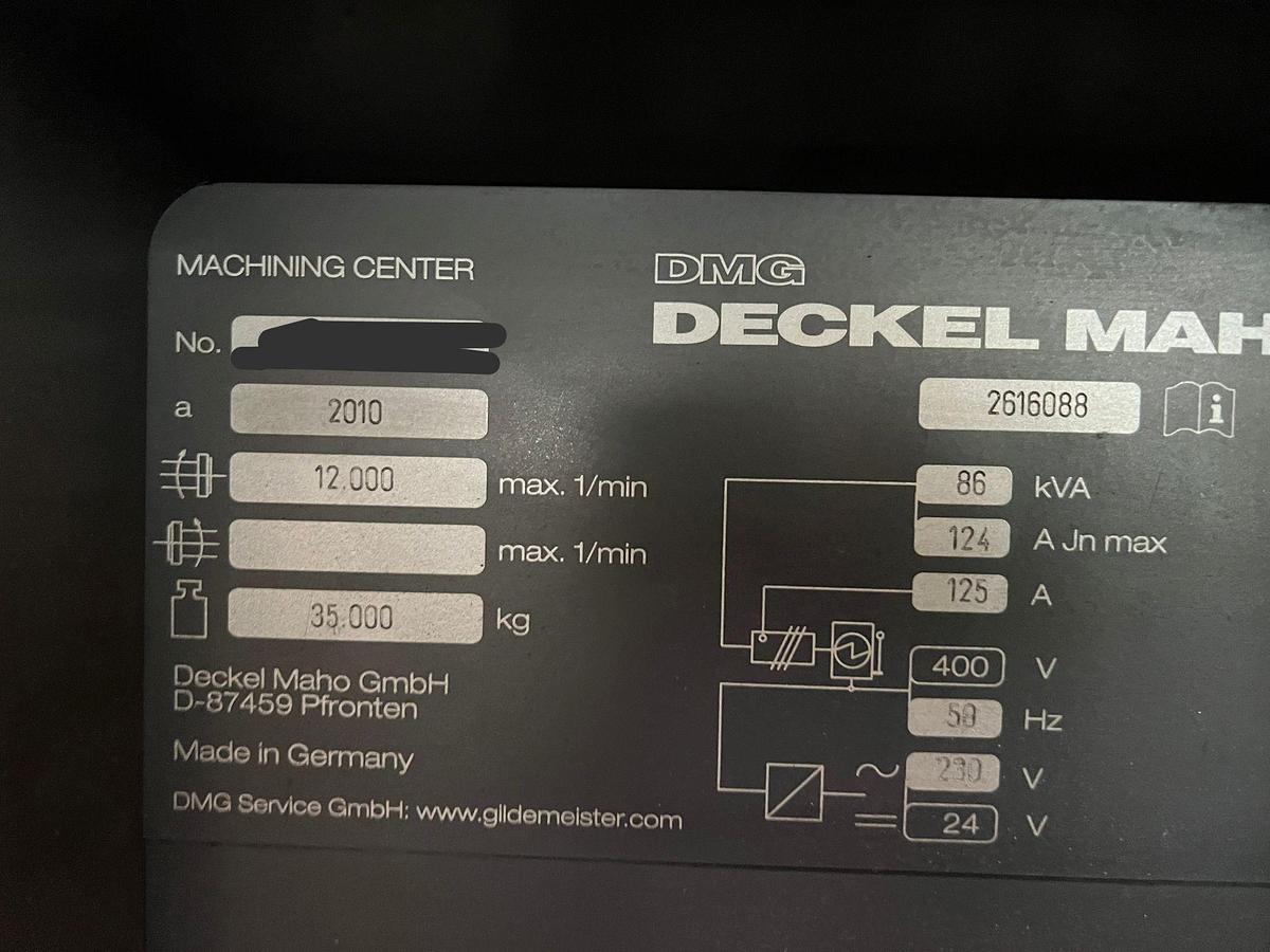 Gebraucht Bearbeitungszentrum Deckel Maho DMU200P
