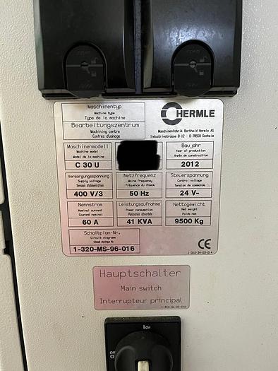 Gebraucht Hermle C30U