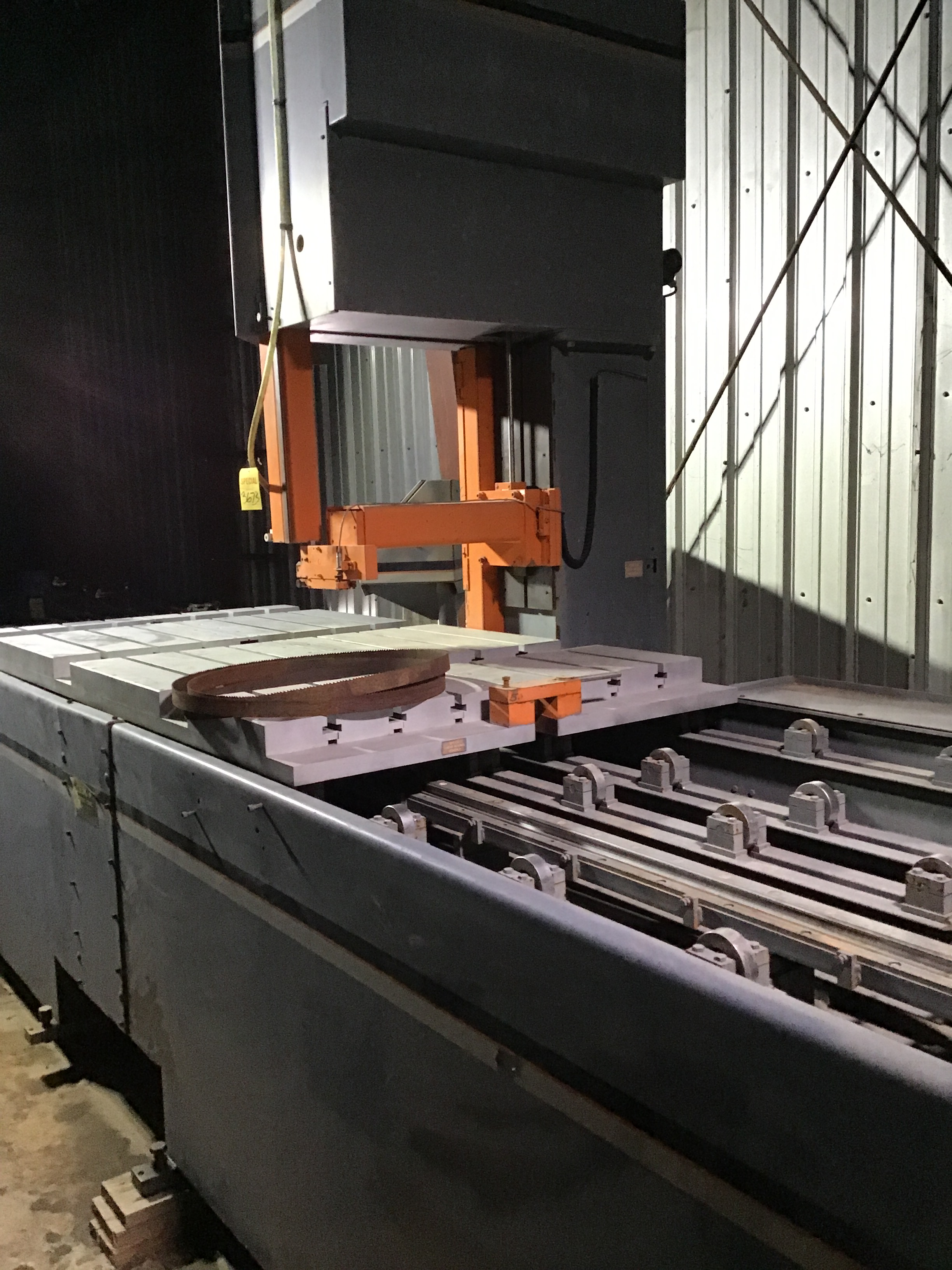 Used HEM Model PM 25/96 Plate Saw