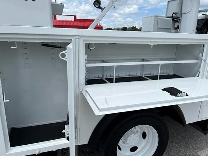 Used Altec AT40G 45ft Bucket Boom on 2012 Ford F550 4x4 Extended Cab Utility Truck - C14974