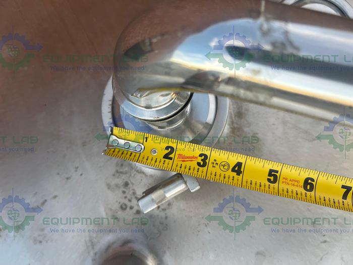 Used LMC 840 Gallon Stainless Steel Jacketed Fermentation Tank