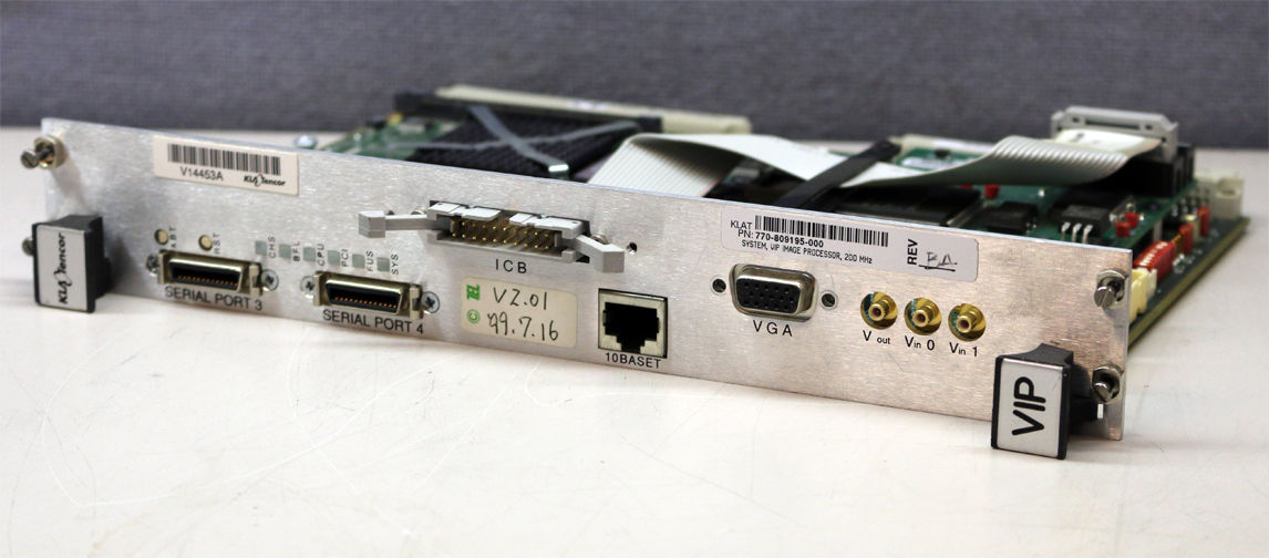Used Tokyo Electron VIP Image Processor VME TEL Card Board 770-809195-000