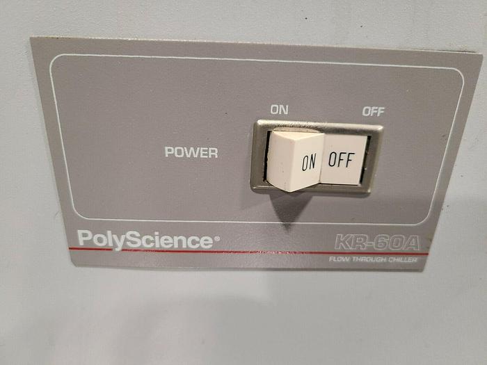 Used PolyScience KR 60A Flow Through Chilller LAB TYPE Compact 120V