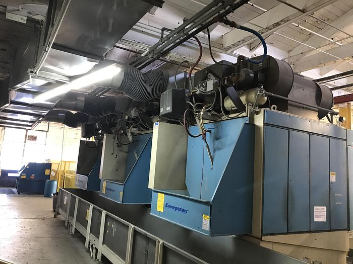 Used 2003 KANNEGIESSER 135KG SYSTEM DRYERS (5 AVAILABLE)
