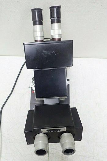 Used Bausch & Lomb 31-32-14 Balplan Microscope w/ (2) 10X WF Eyepieces, Condenser