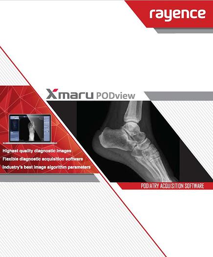 Used Rayence X-Cel 715BDXC Podiatry X-Ray