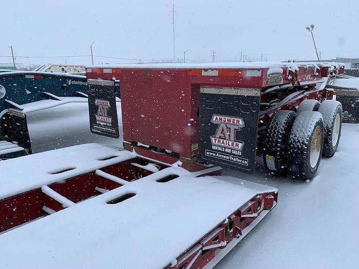 Used 2014 Aspen Tridem Double Drop Extendable/Trombone Low Bed