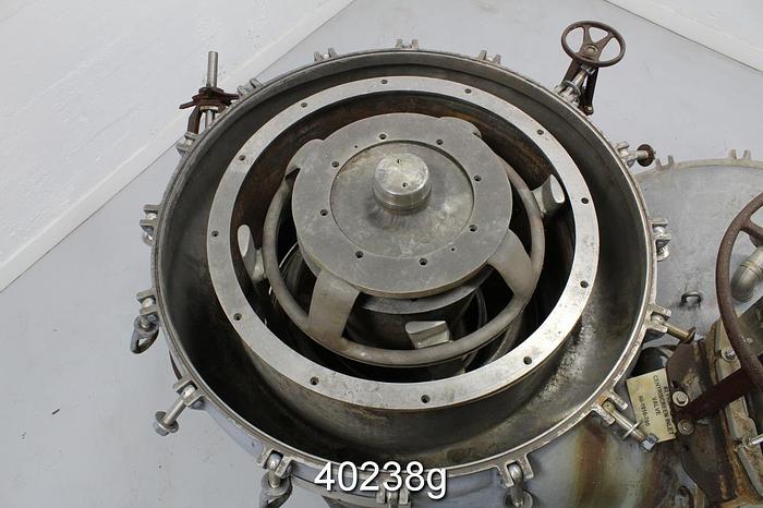 Used Bird Model 14 Centriscreen Pressure Screen #40238