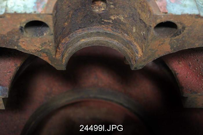 Used Goulds 3410 Goulds 3410, 6X8X14, 5 Vane Impeller, 13 1/2" Impeller Diameter, Bronze Impeller, Ductile Iron Casing, Mechanical Seal #24499