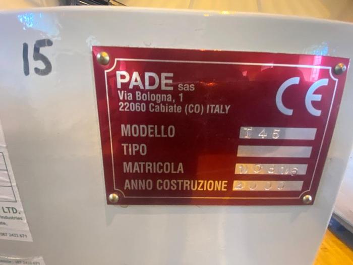Used 2000 PADE T45 Tenoning Machine