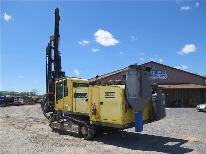 Used 2009 Atlas Copco ECM 720 Crawler Drill Rig