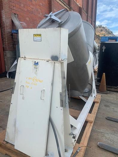 Used Mixer, V-Type, 20 CF, S/st, Patterson Kelley, 65 lbs/CF #S744267