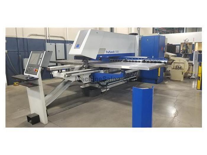 Used 2006 19 Ton Trumpf Tru Punch 1000 Turret Punch