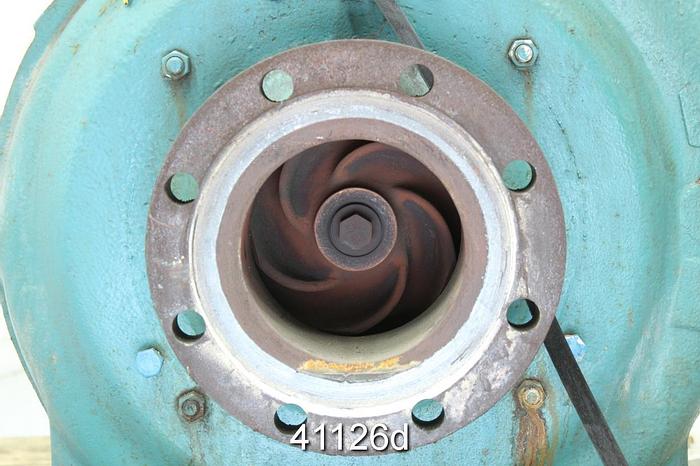 Used Goulds 3175 4x6x18 Pump, Cast Iron Casing #41126