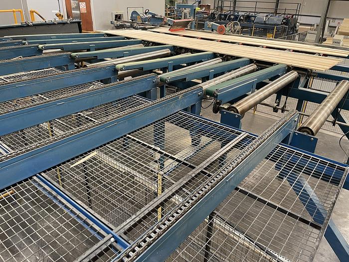 Gebruikt Almab – Stenner – Leadermac high speed resaw-planing line