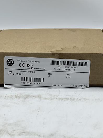 AB ALLEN BRADLEY 1756-IB16 Ser A