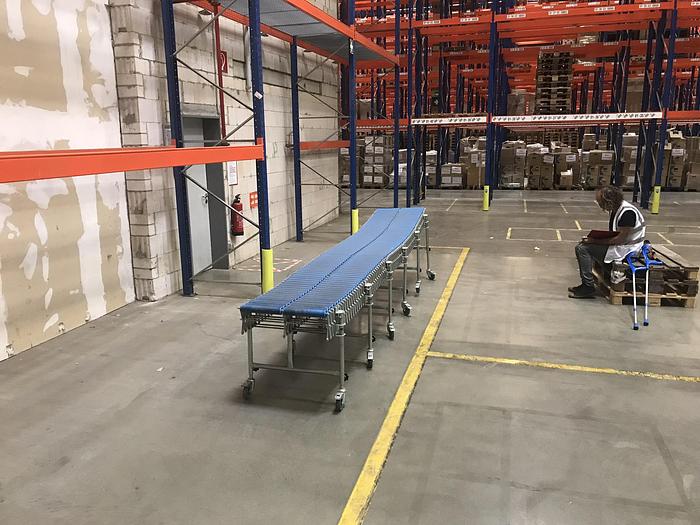 Gebraucht BLUME Scherenrollenbahn Auslaufrollenbahn 4 bis 8,5m