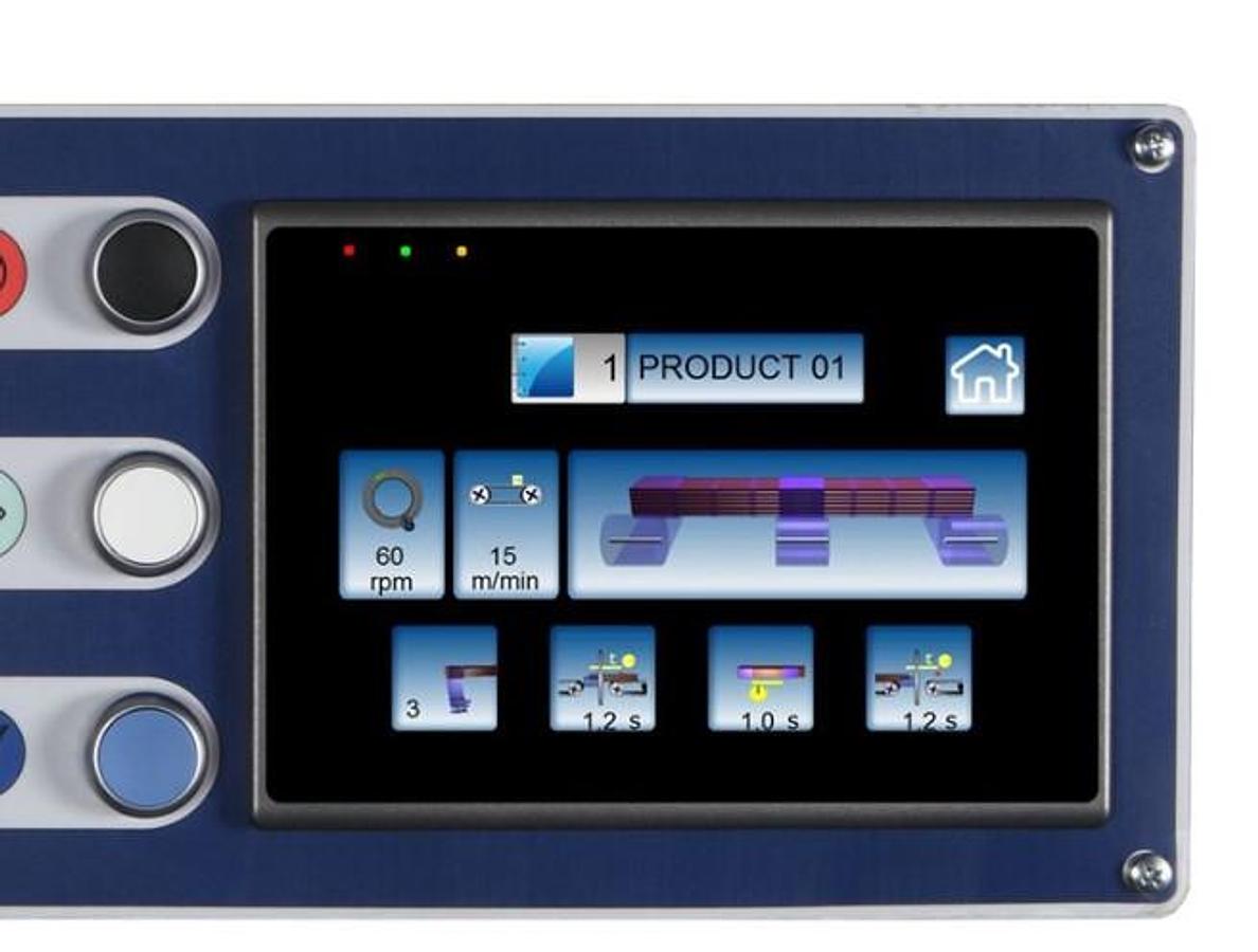 Used Compacta SPR Horizontal Stretch Wrapper – Roll Suspension Packaging for Semi-Finished Products