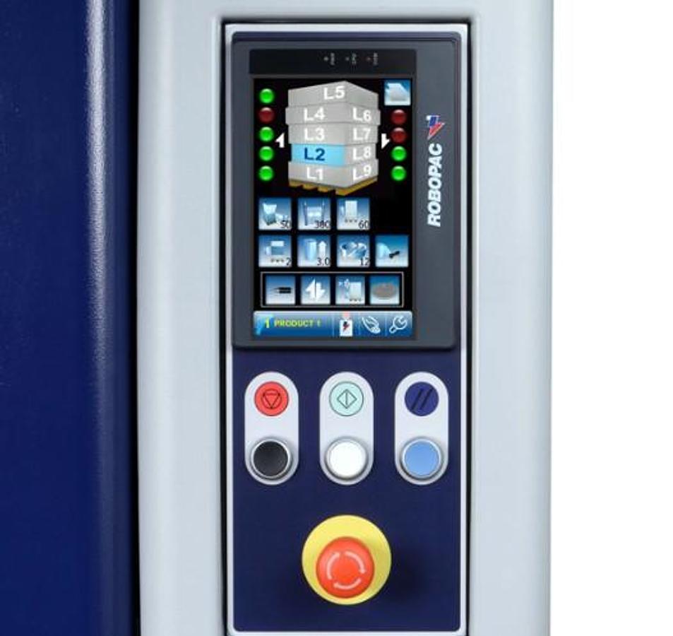 Technoplat 708 CS/CW – Semi-Automatic Stretch Wrapper with Film Clamping System